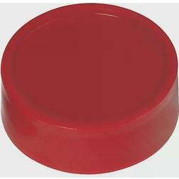 Maul Round magnets, Ã pack of 50, red